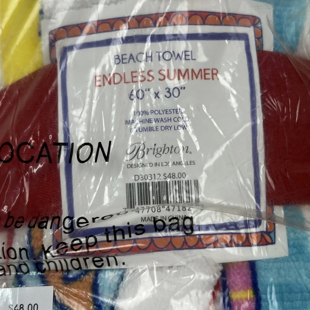 Brighton Endless Summer Beach Towel 60